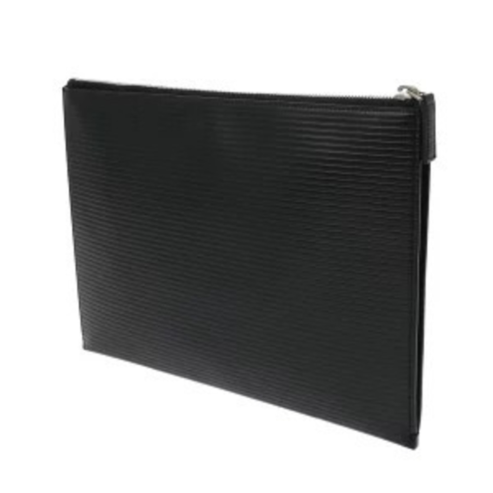 Saint Laurent Bag Leather Clutch Black